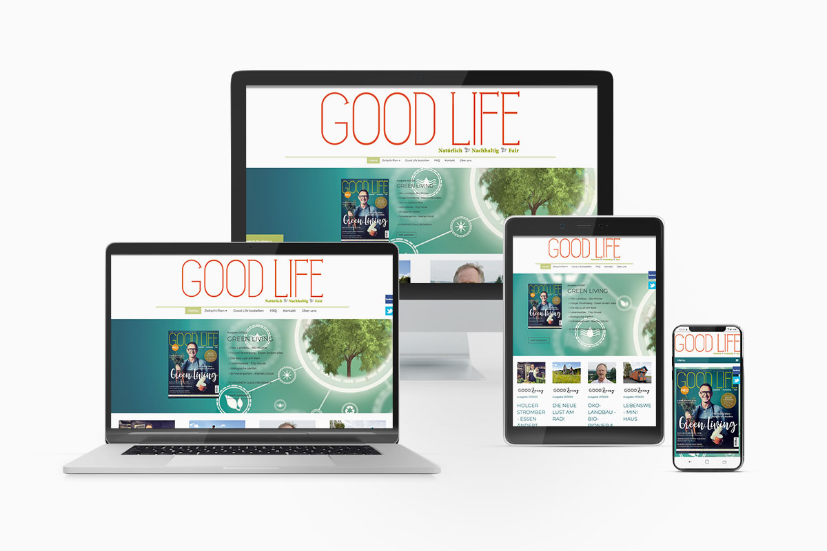 Website Visionen Good Life