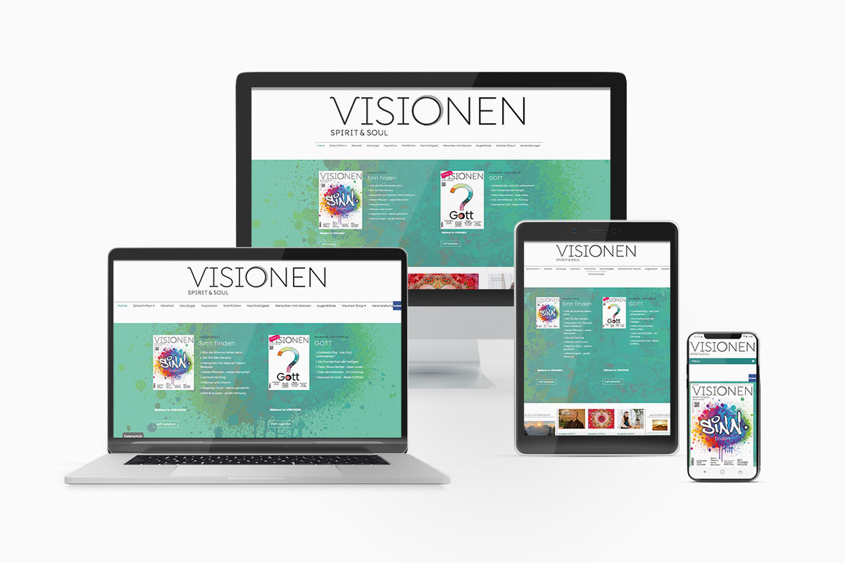 Website Visionen Sprit & Soul